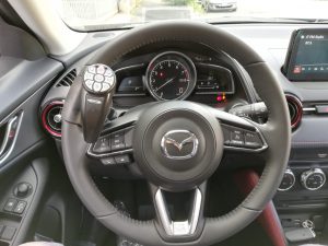 ausili per disabili comandi al volante