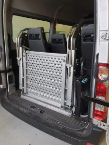 ausili per disabili pedana
